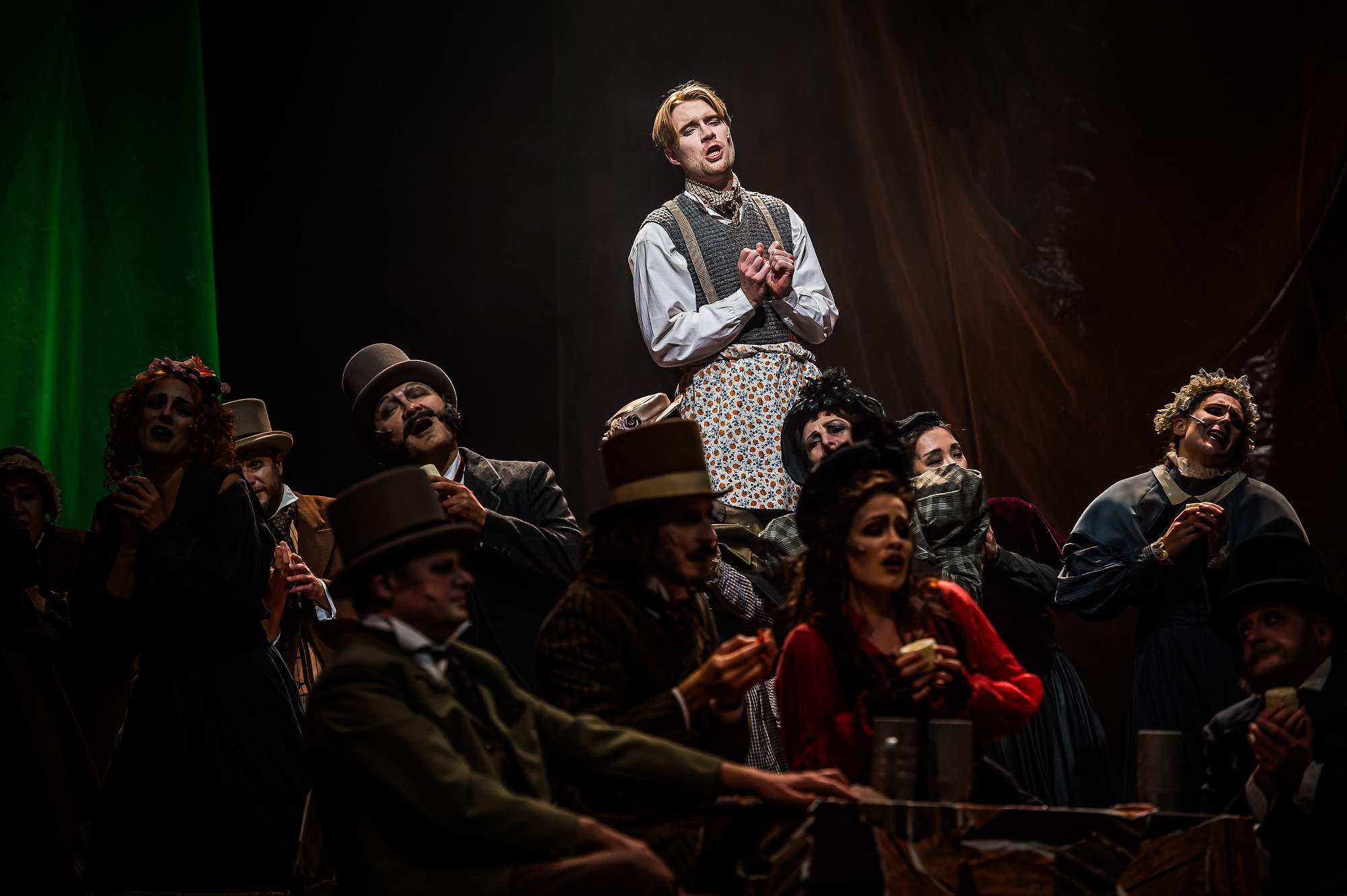 Noah Schaul in Sweeney Todd